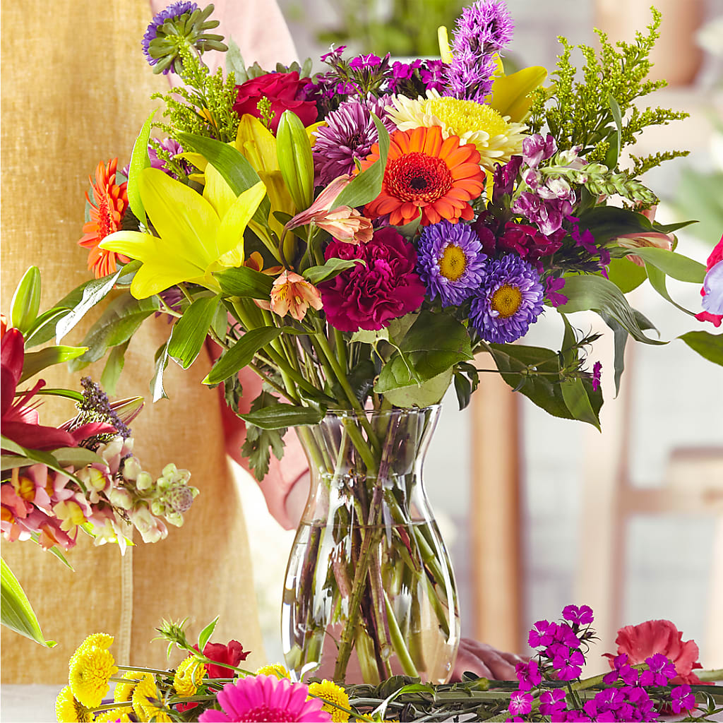 Bold & Bright – A Florist Original – MILLER'S FLOWERS, Racine WI