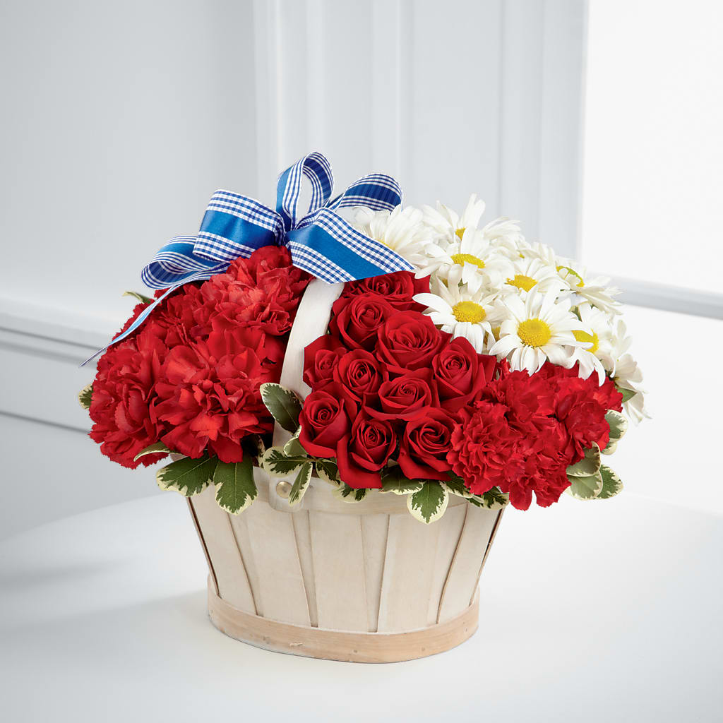 Justice Basket – MILLER'S FLOWERS, Racine WI