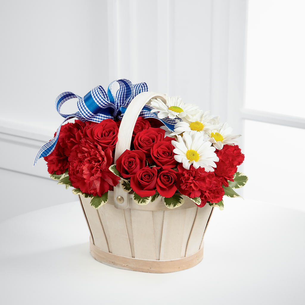 Justice Basket – MILLER'S FLOWERS, Racine WI