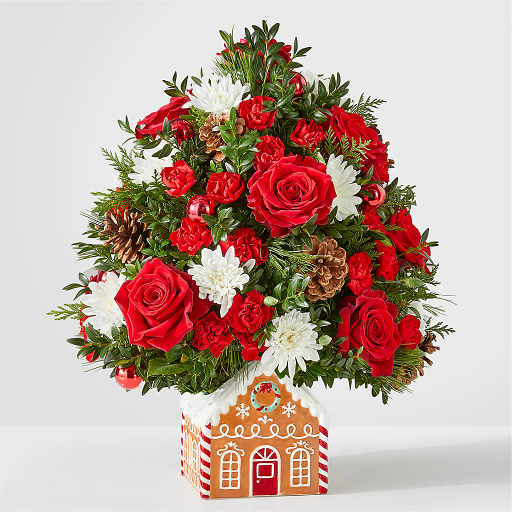 Spiced Gingerbread Tree – MILLER'S FLOWERS, Racine WI