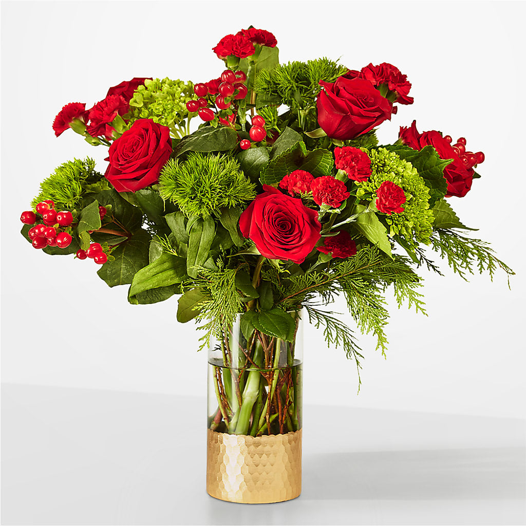 Plaid Throw Bouquet – MILLER'S FLOWERS, Racine WI