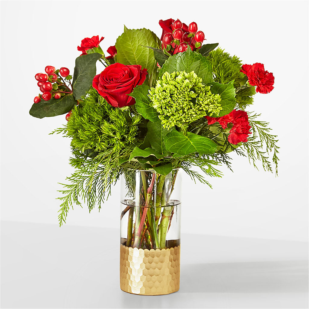 Plaid Throw Bouquet – MILLER'S FLOWERS, Racine WI