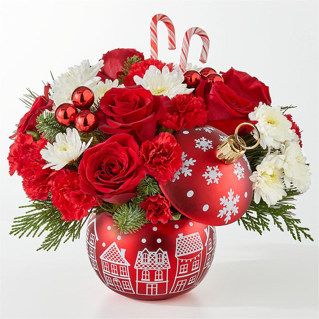 Cheer in the Air Ornament – MILLER'S FLOWERS, Racine WI