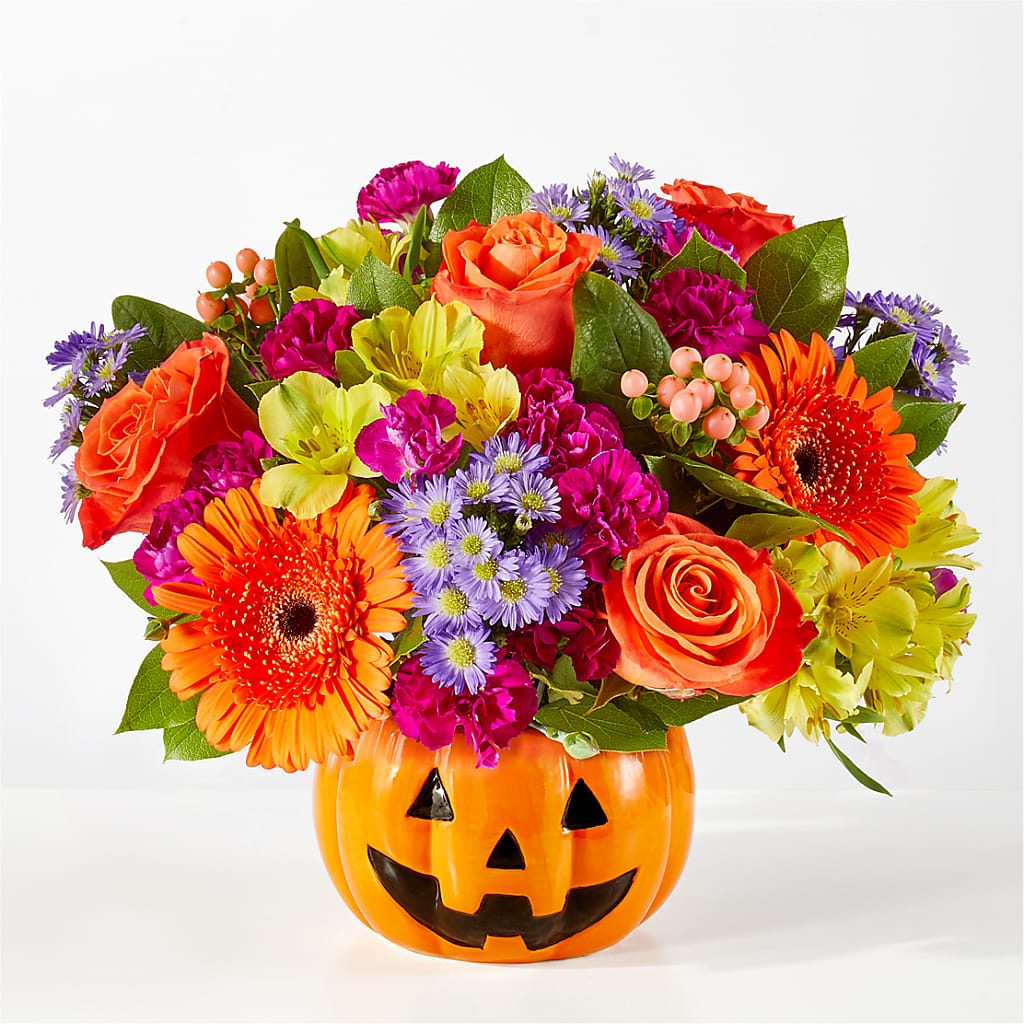 Tricks & Treats Pumpkin – MILLER'S FLOWERS, Racine WI