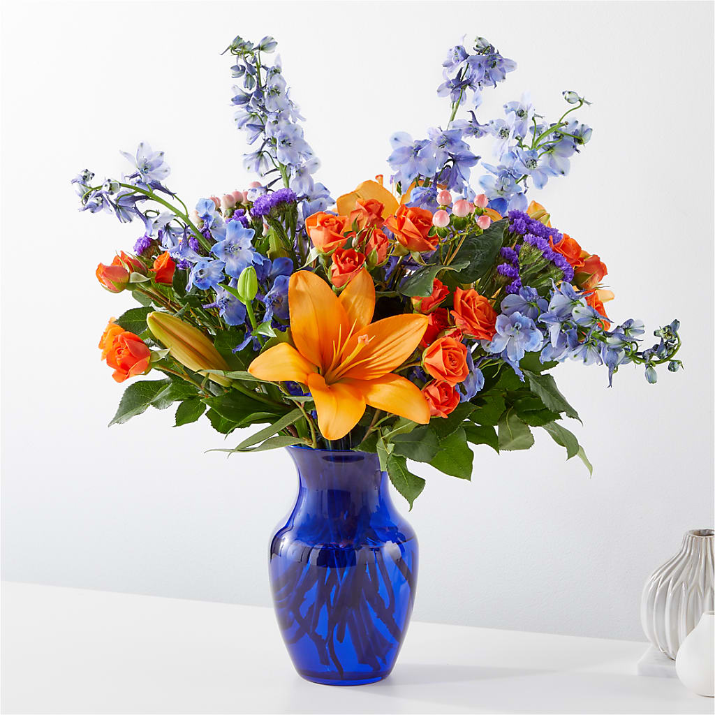Radiant Citrus Bouquet – MILLER'S FLOWERS, Racine WI