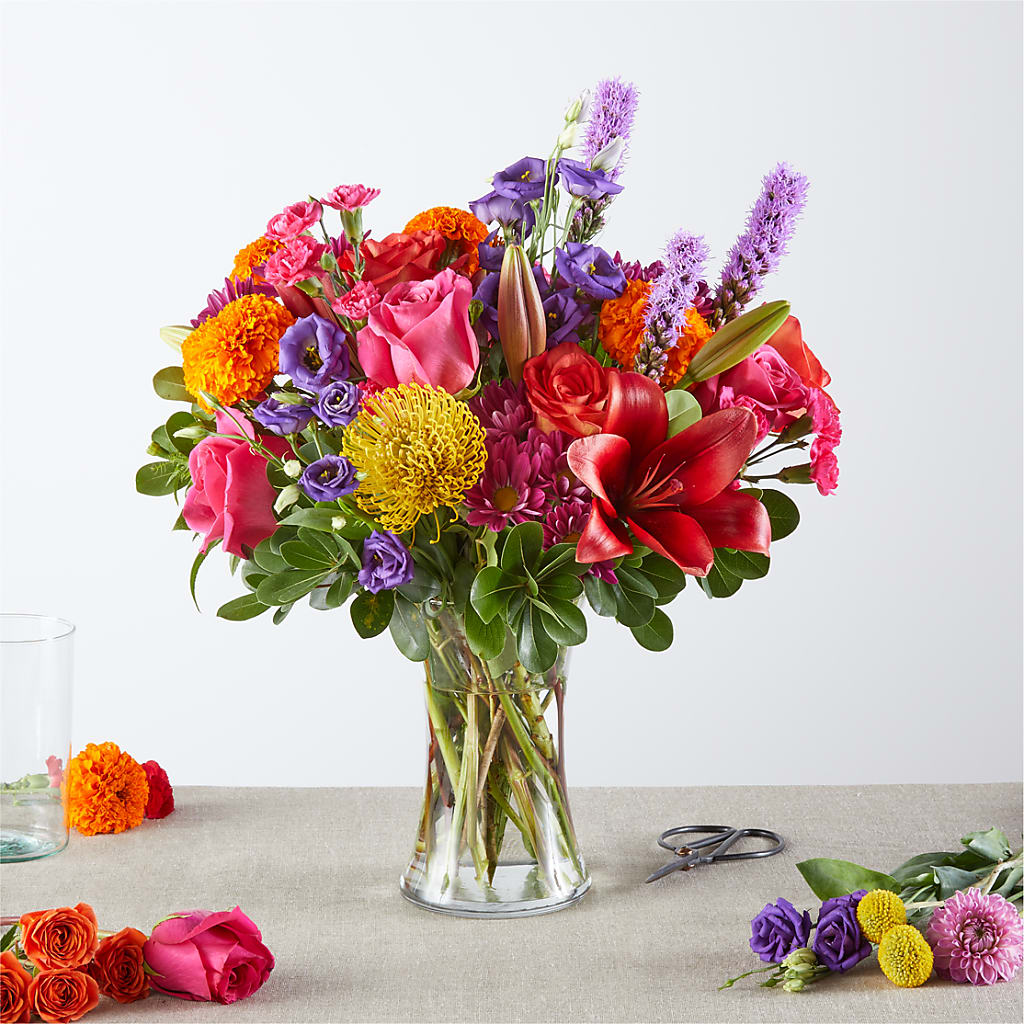 Feast of Color – A Florist Original – MILLER'S FLOWERS, Racine WI
