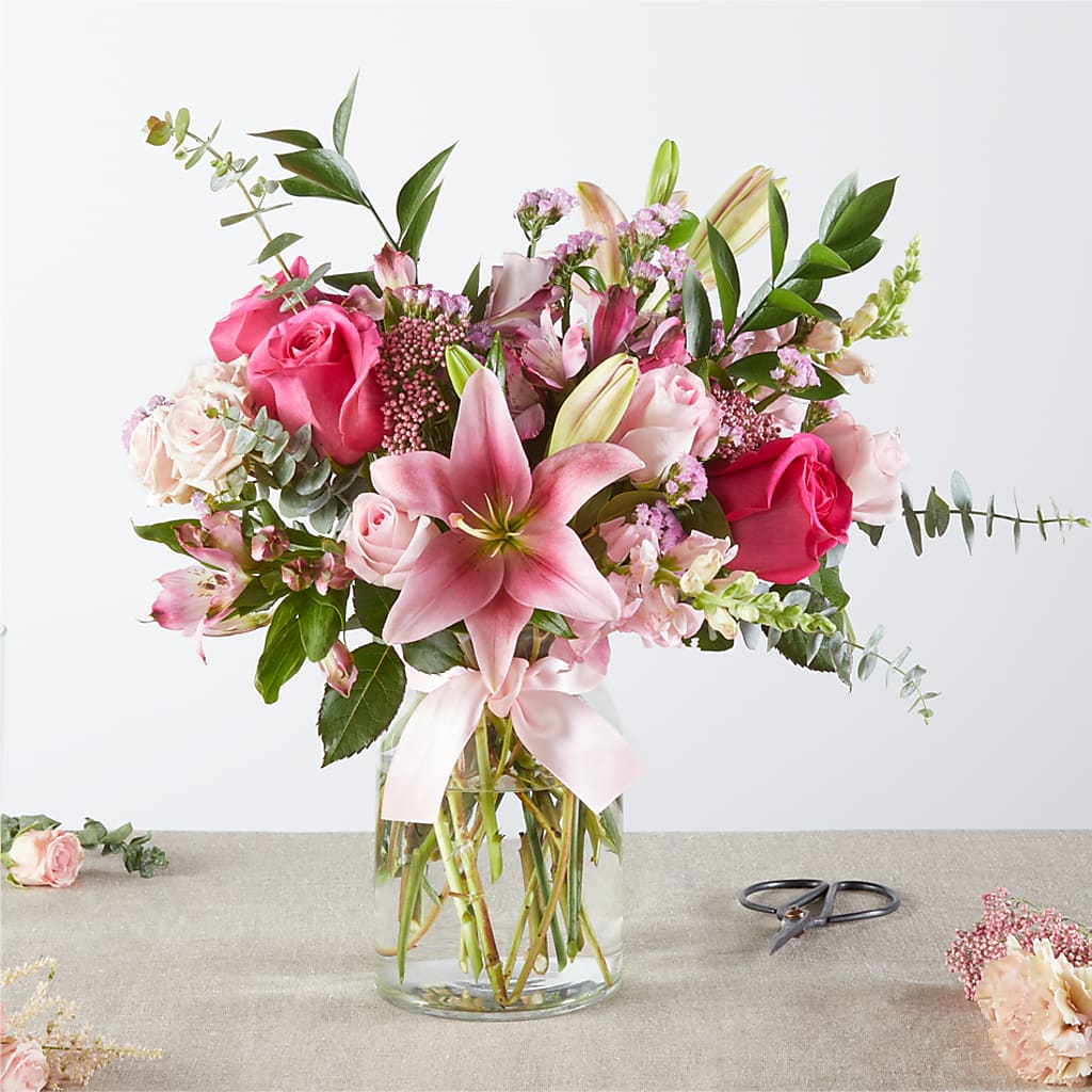 Pink Ribbon - A Florist Original – MILLER'S FLOWERS, Racine WI