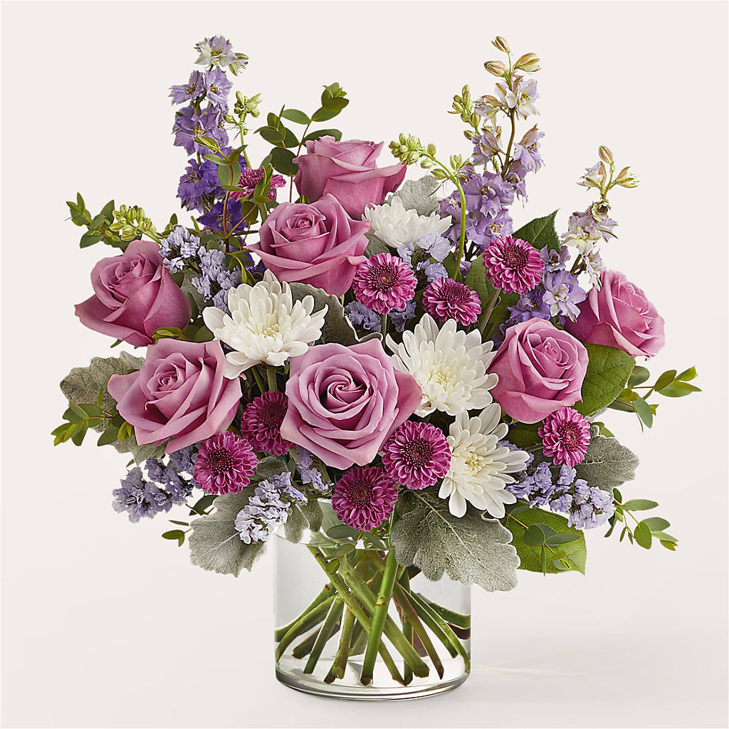Violet Frost Bouquet – MILLER'S FLOWERS, Racine WI