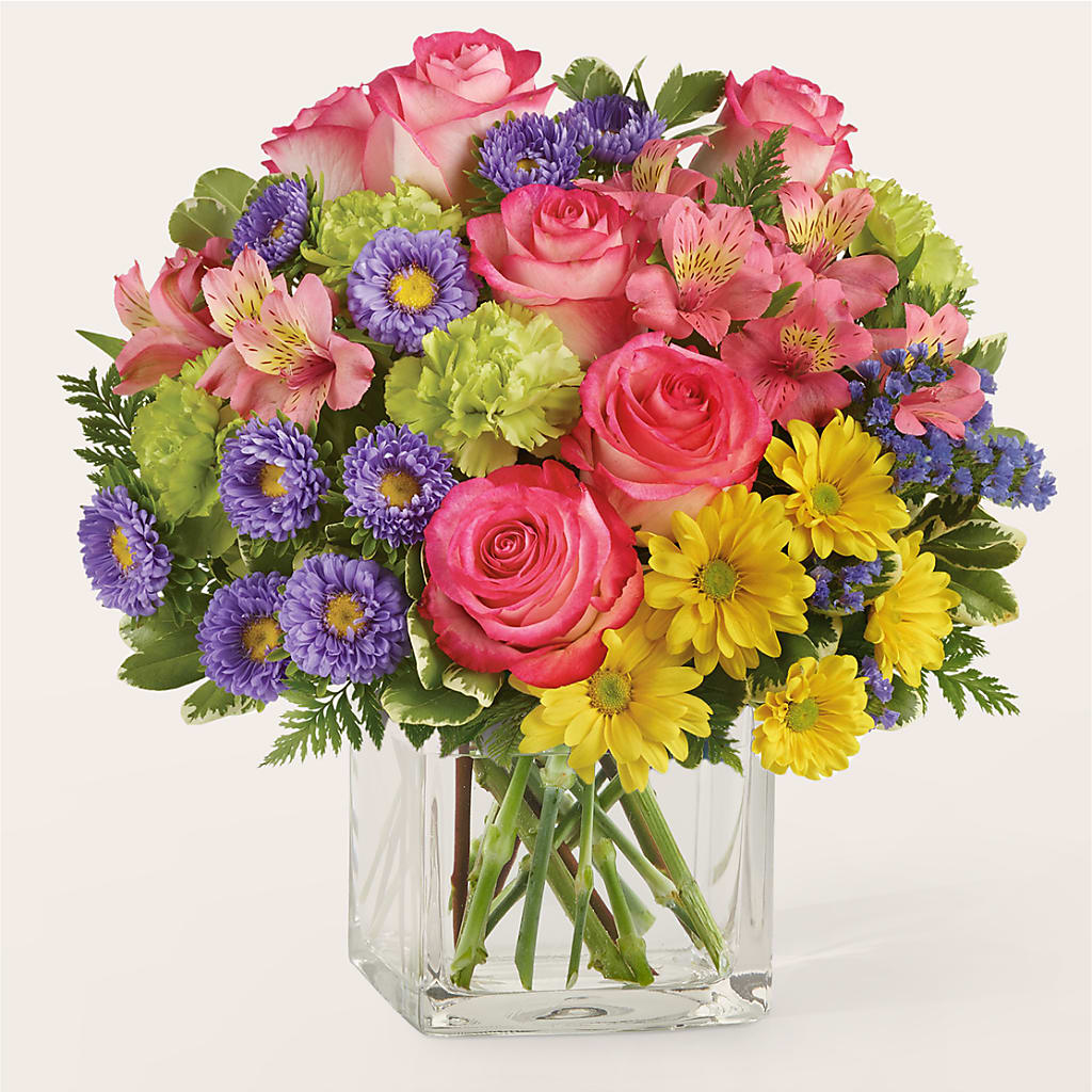 Candy Jar Bouquet – MILLER'S FLOWERS, Racine WI