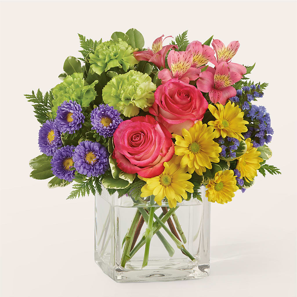 Candy Jar Bouquet – MILLER'S FLOWERS, Racine WI