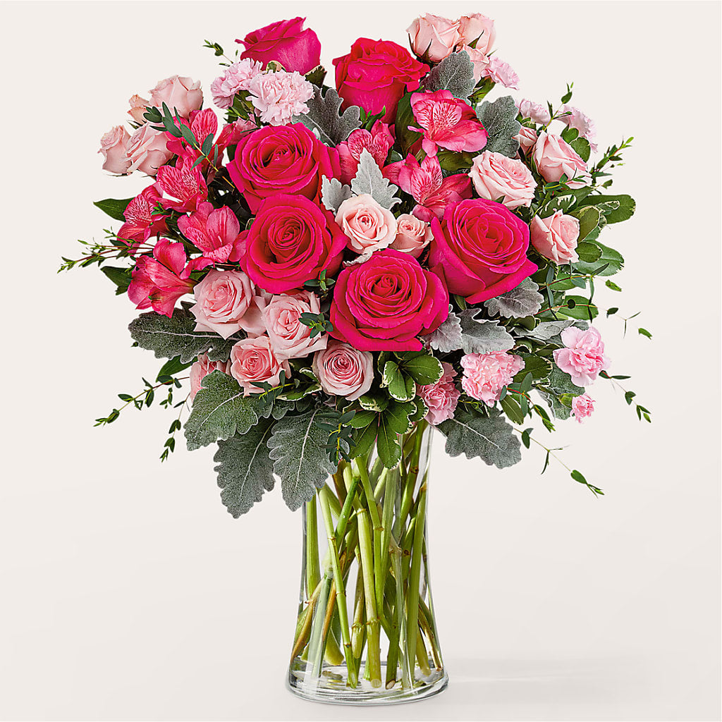 Tickled Pink Bouquet – MILLER'S FLOWERS, Racine WI