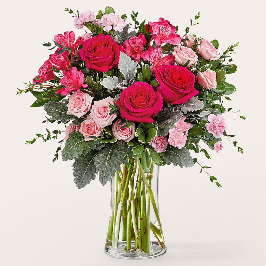 Tickled Pink Bouquet – MILLER'S FLOWERS, Racine WI