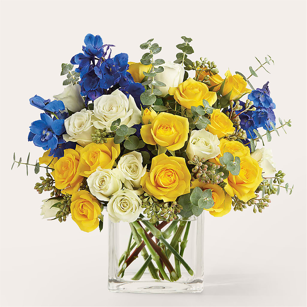 Sparkling Citrine Bouquet – MILLER'S FLOWERS, Racine WI