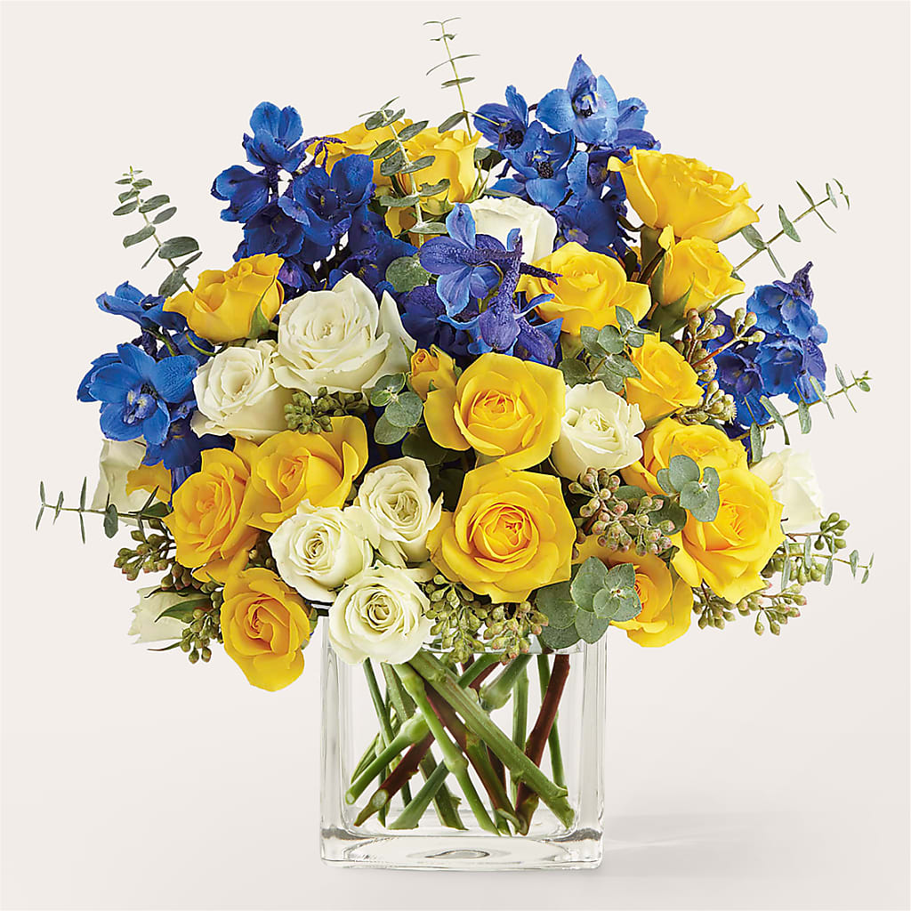Sparkling Citrine Bouquet – MILLER'S FLOWERS, Racine WI