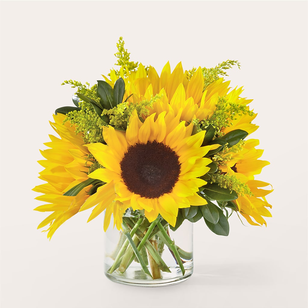 Beaming Sunflower Bouquet – MILLER'S FLOWERS, Racine WI