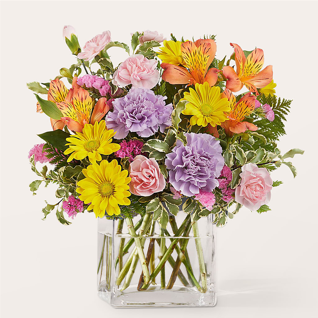 Shades of Happiness Bouquet – MILLER'S FLOWERS, Racine WI