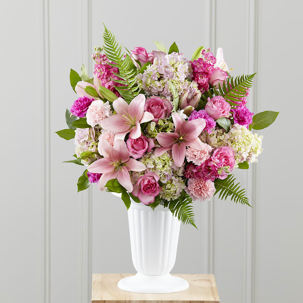 Never-Ending Love Arrangement – MILLER'S FLOWERS, Racine WI