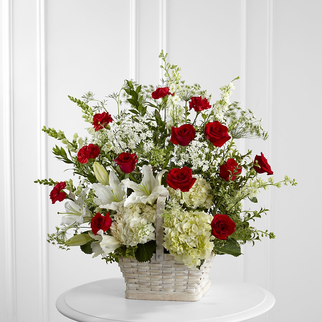 In Loving Memory Arrangement – MILLER'S FLOWERS, Racine WI