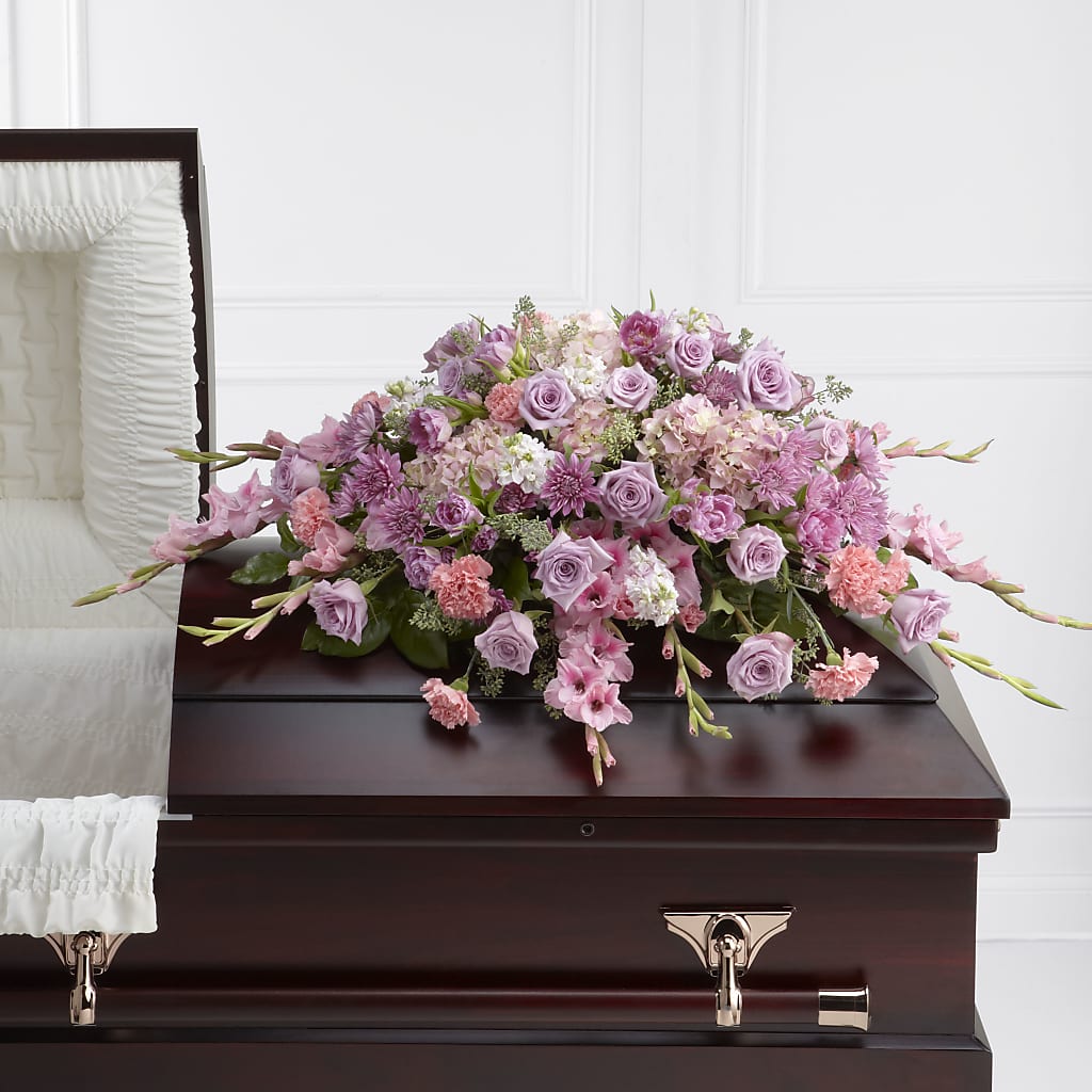 Immorata Casket Spray – MILLER'S FLOWERS, Racine WI