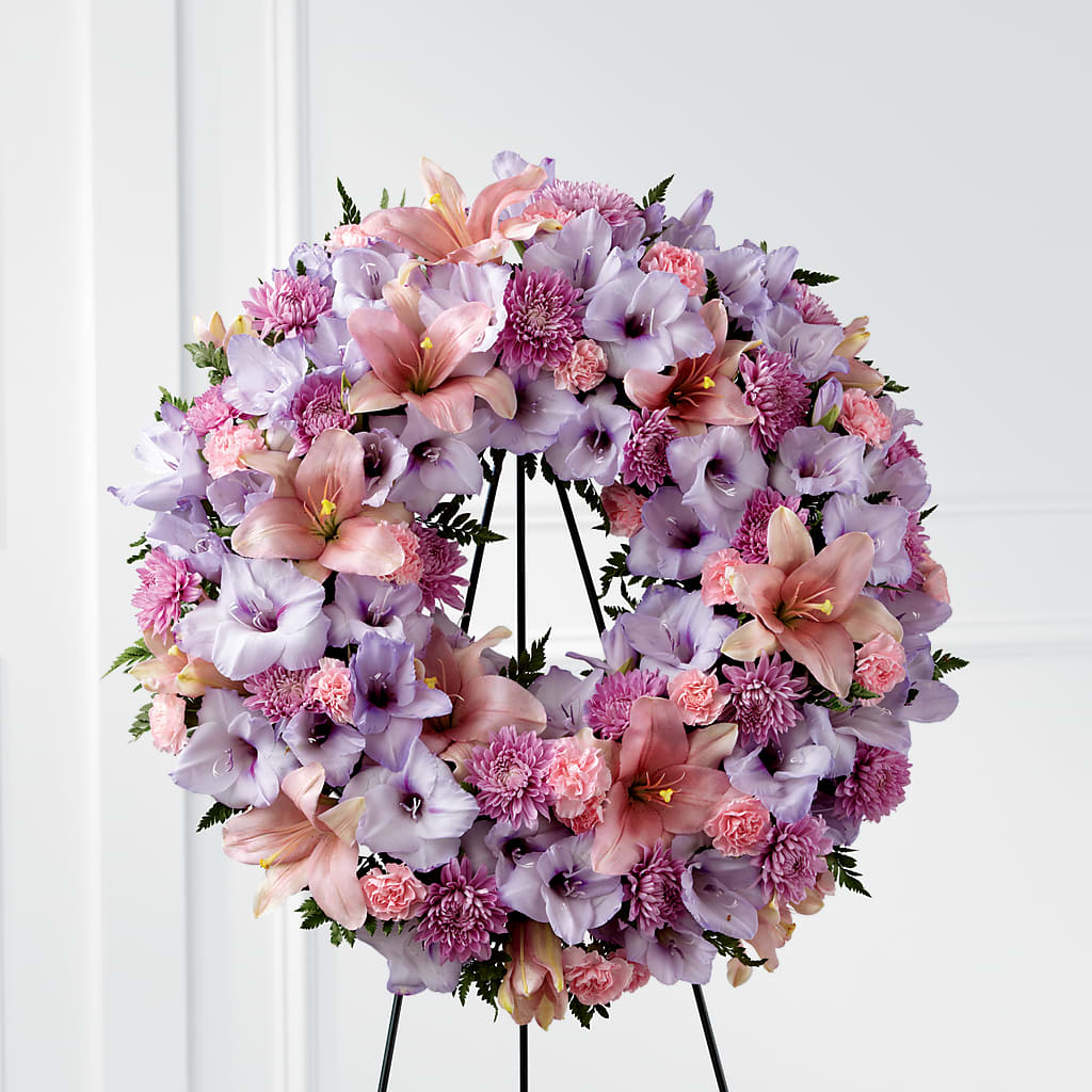 Beloved Friend Wreath – MILLER'S FLOWERS, Racine WI