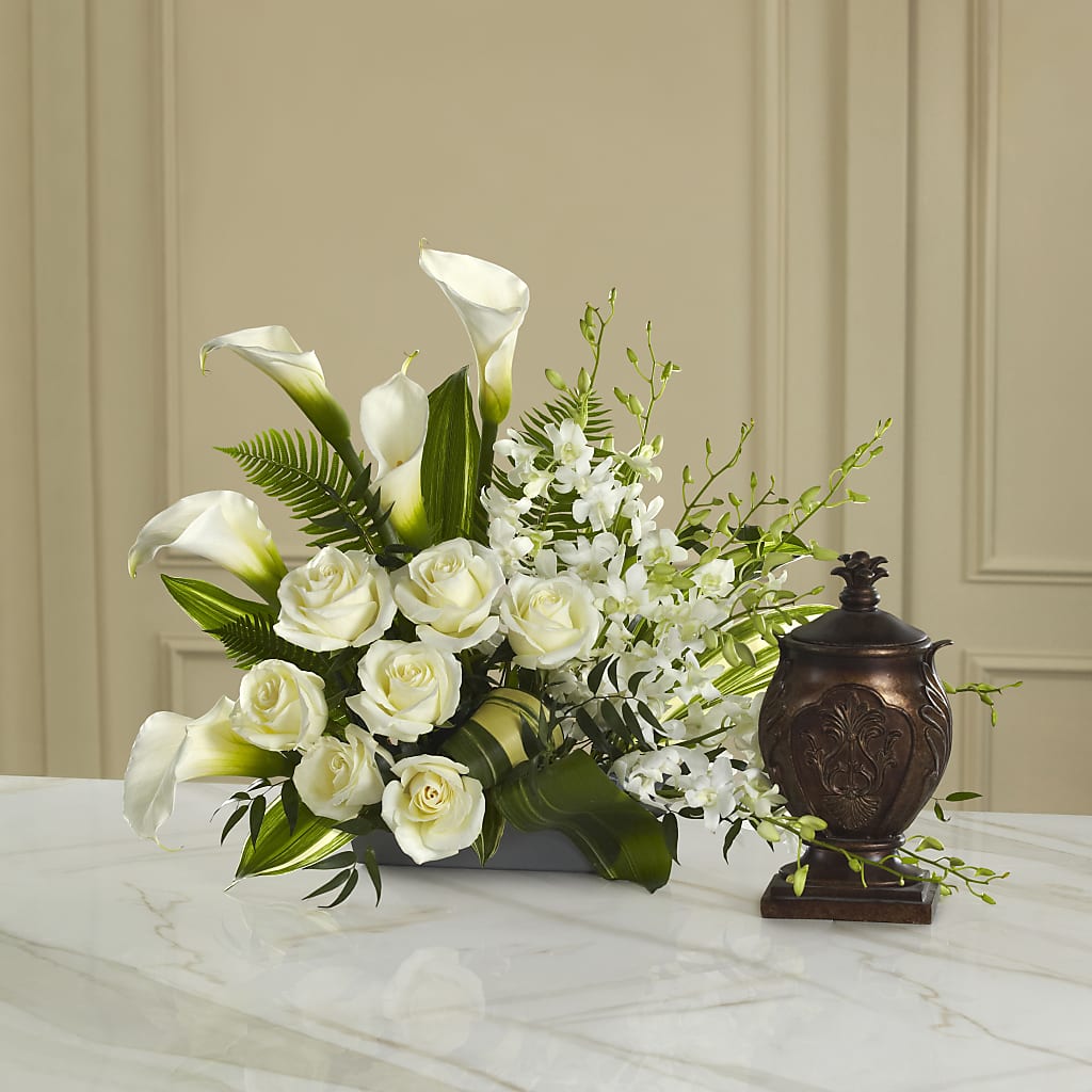 At Peace Arrangement – MILLER'S FLOWERS, Racine WI