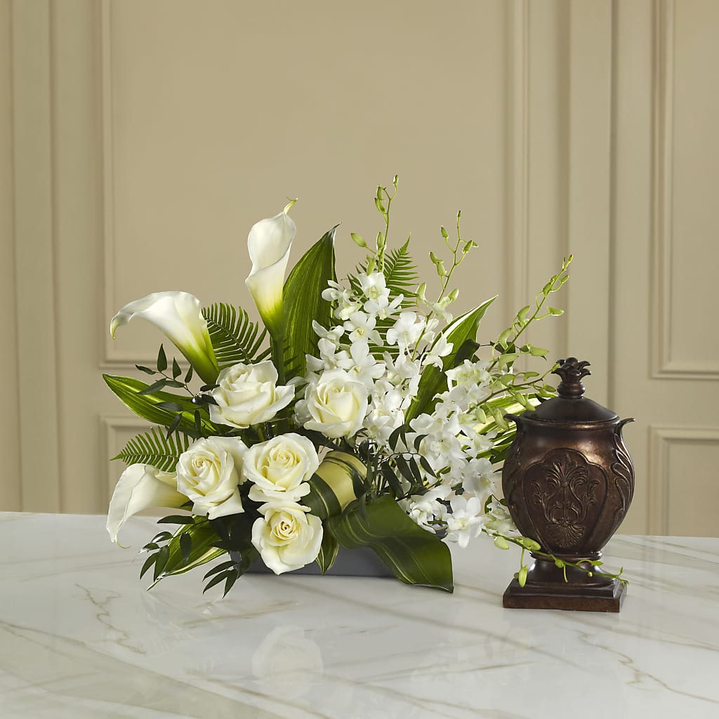 At Peace Arrangement – MILLER'S FLOWERS, Racine WI