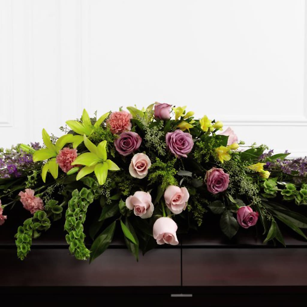 Forever Beloved Casket Spray – MILLER'S FLOWERS, Racine WI