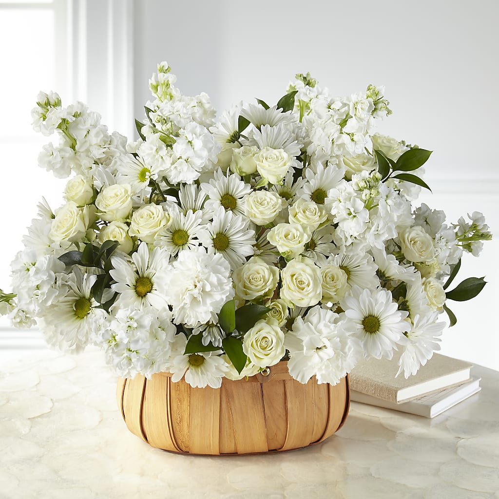 Graceful Garden Basket – MILLER'S FLOWERS, Racine WI