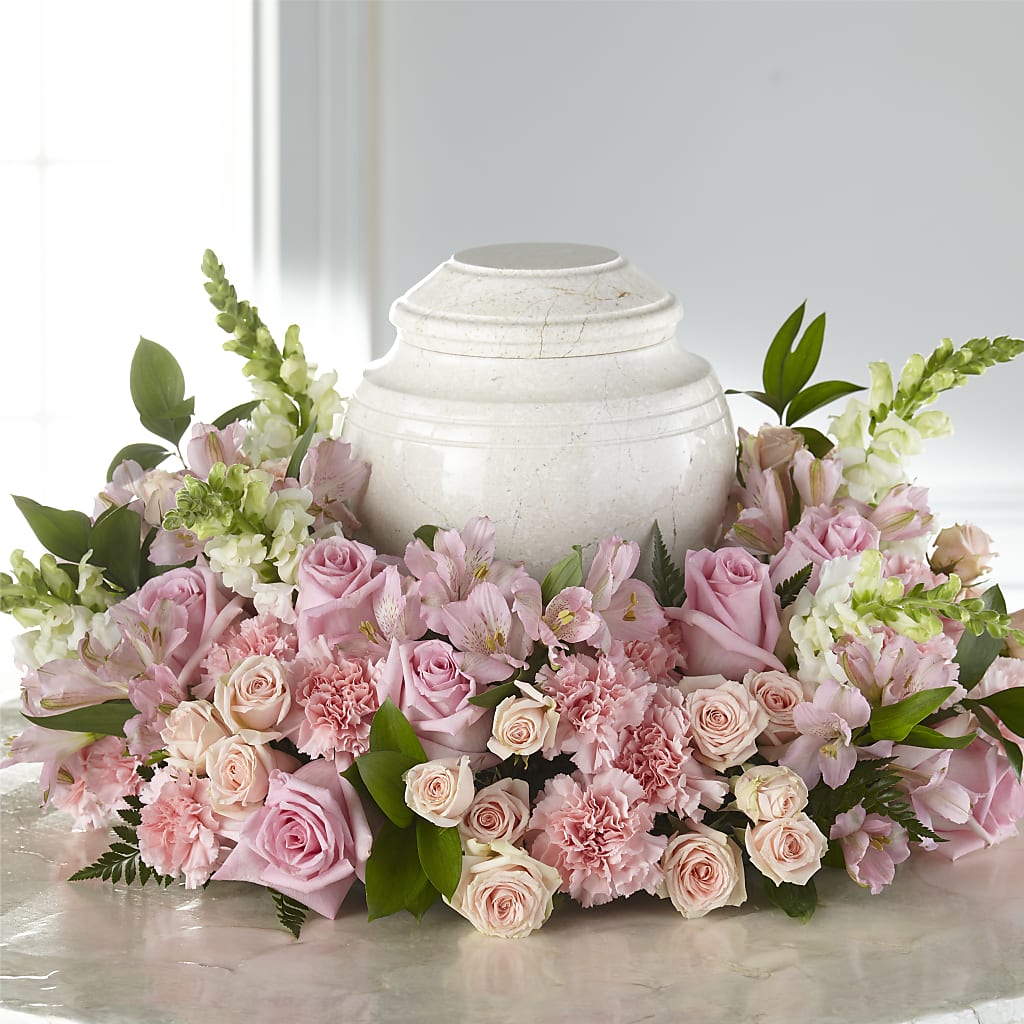 Blooms of Hope Cremation Adornment – MILLER'S FLOWERS, Racine WI