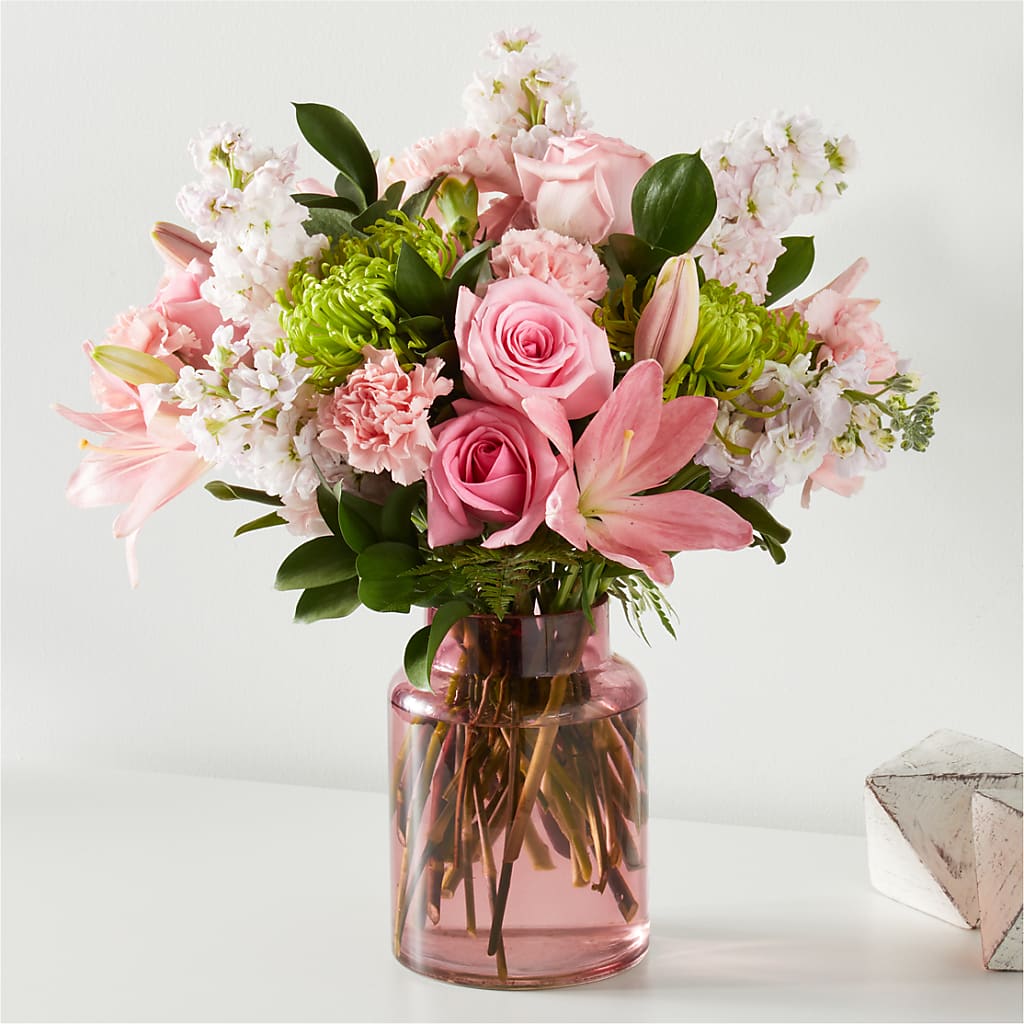 Pretty in Pink Bouquet – MILLER'S FLOWERS, Racine WI