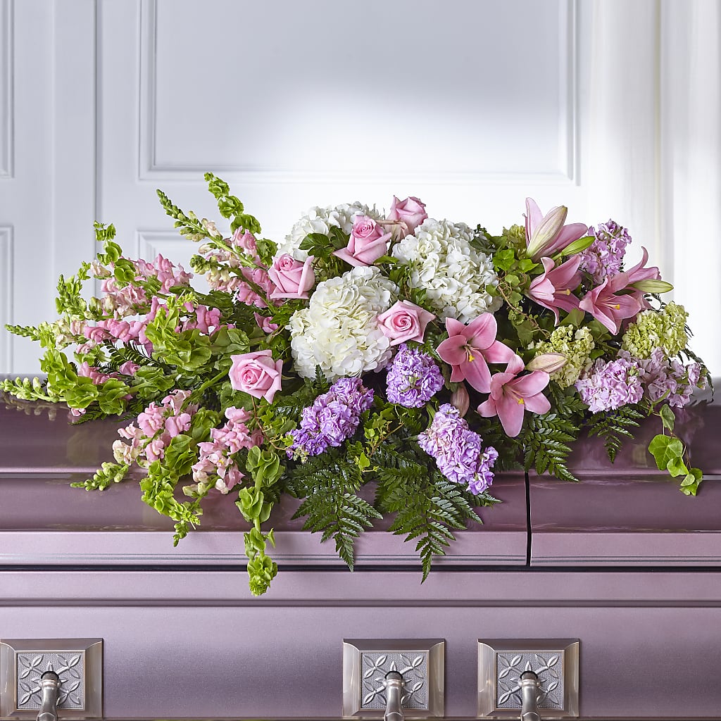 Life's Gratitude Casket Spray – MILLER'S FLOWERS, Racine WI