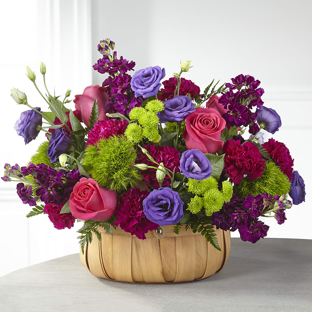 Serene Sanctuary Basket – MILLER'S FLOWERS, Racine WI