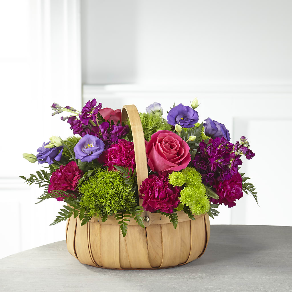 Serene Sanctuary Basket – MILLER'S FLOWERS, Racine WI