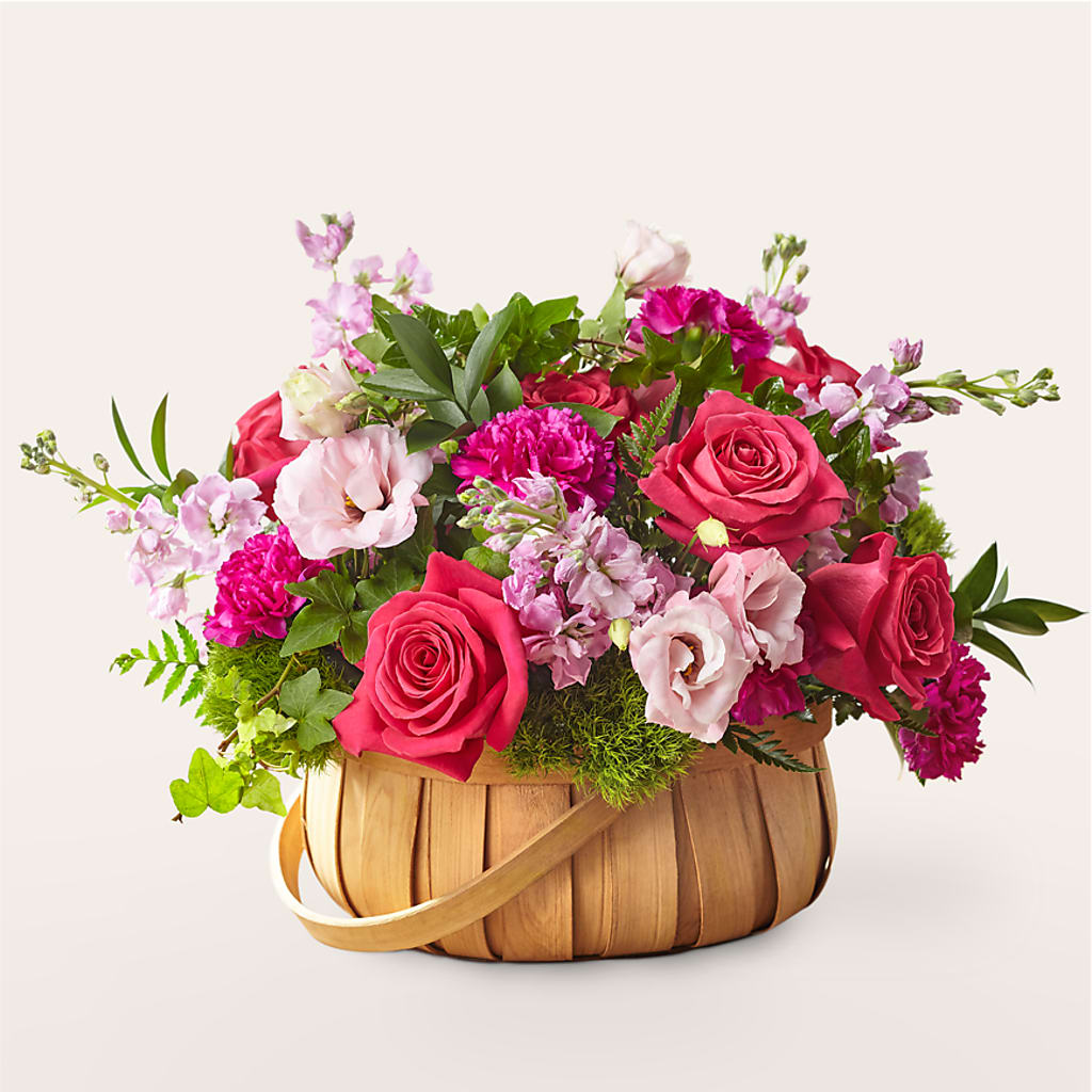 Radiance in Bloom Basket – MILLER'S FLOWERS, Racine WI