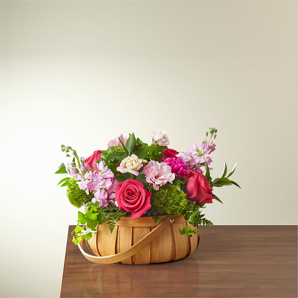 Radiance in Bloom Basket – MILLER'S FLOWERS, Racine WI