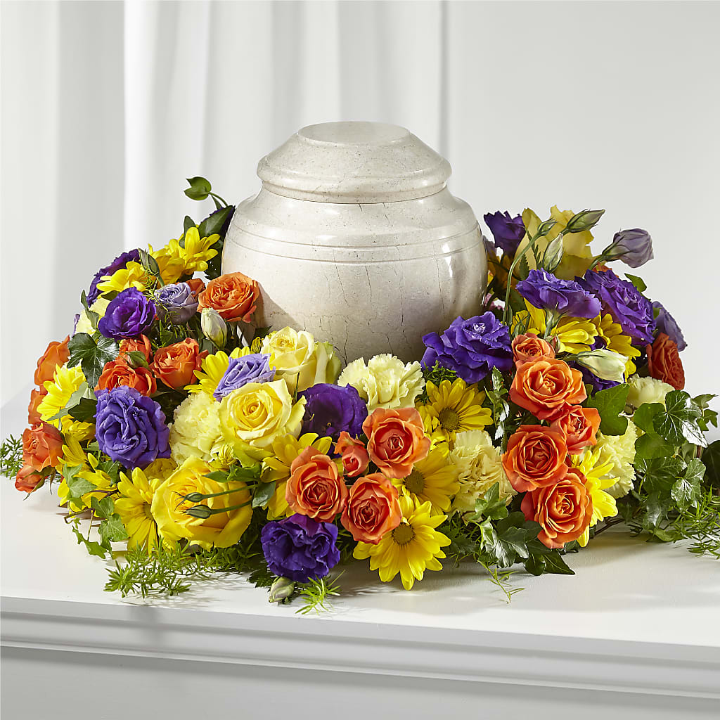 Blossoms of Remembrance Cremation Adornment – MILLER'S FLOWERS, Racine WI