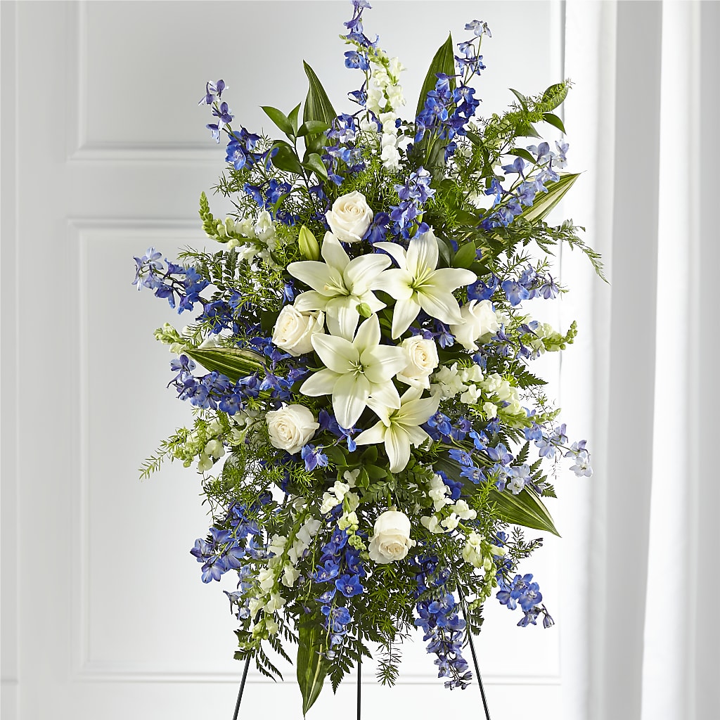 Faithful Friend Standing Spray – MILLER'S FLOWERS, Racine WI