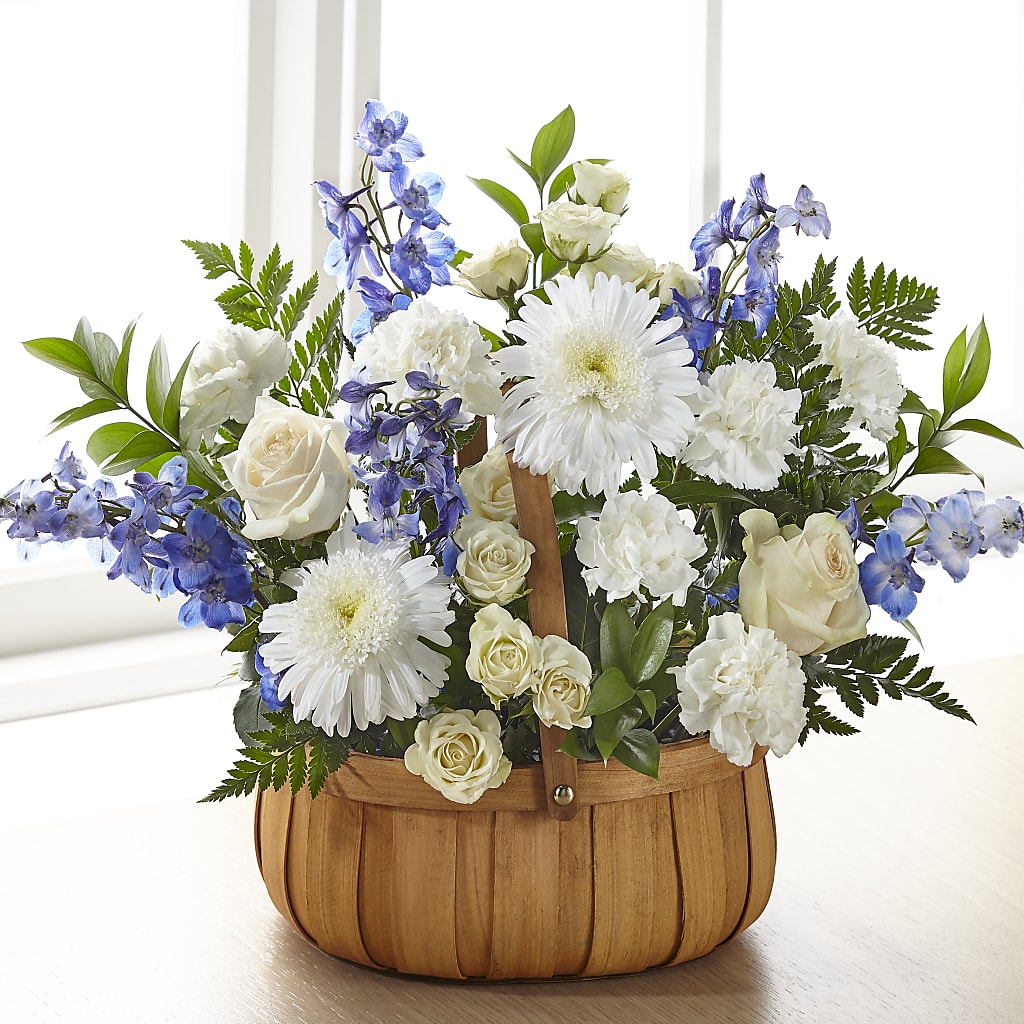 Harmony & Grace Basket – MILLER'S FLOWERS, Racine WI
