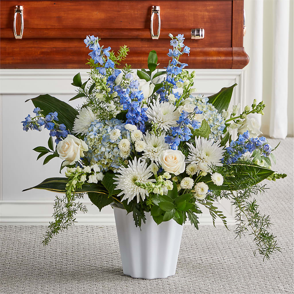 Everlasting Memories Floor Basket – MILLER'S FLOWERS, Racine WI