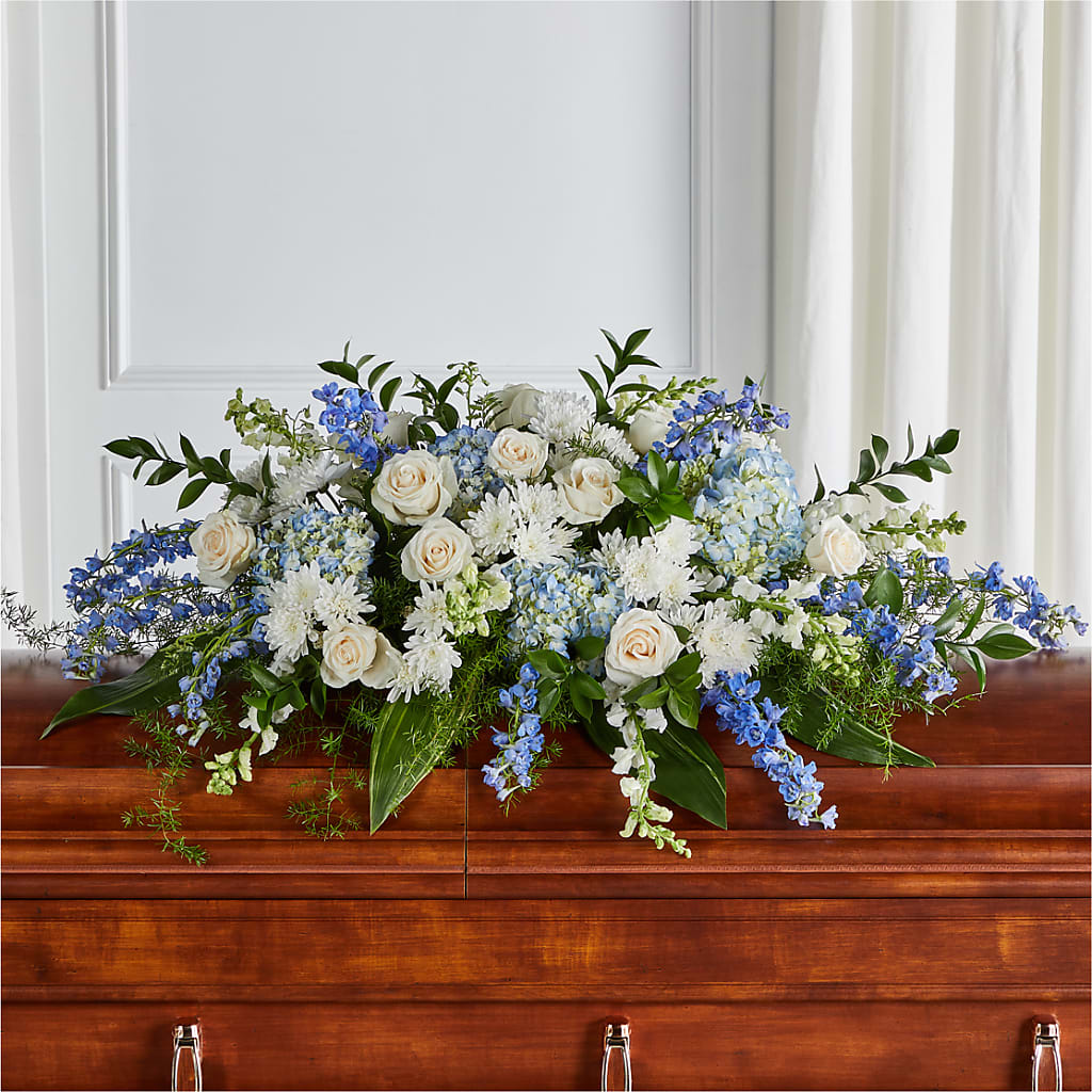Timeless Essence Casket Spray – MILLER'S FLOWERS, Racine WI
