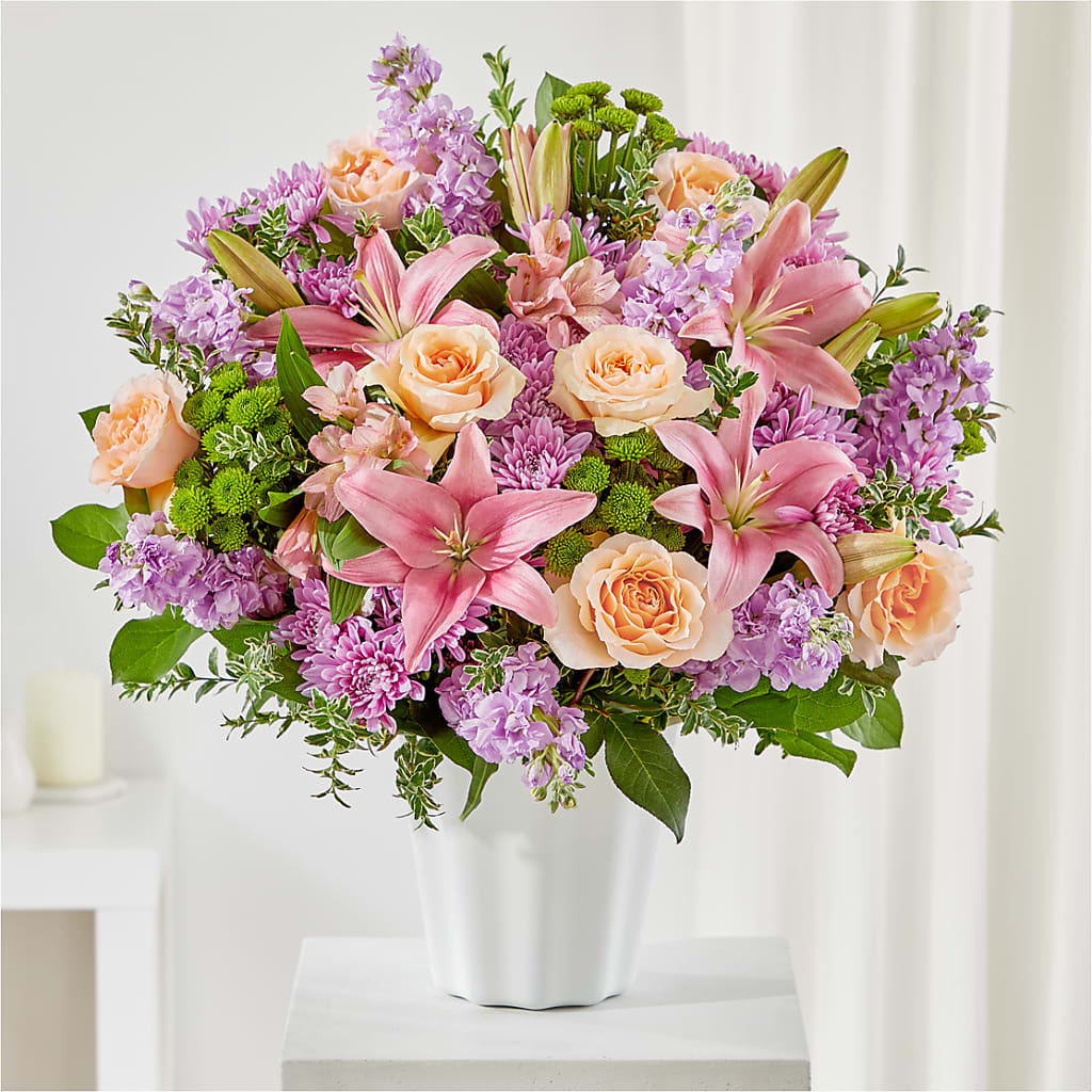 Supportive Embrace Tabletop Basket – MILLER'S FLOWERS, Racine WI