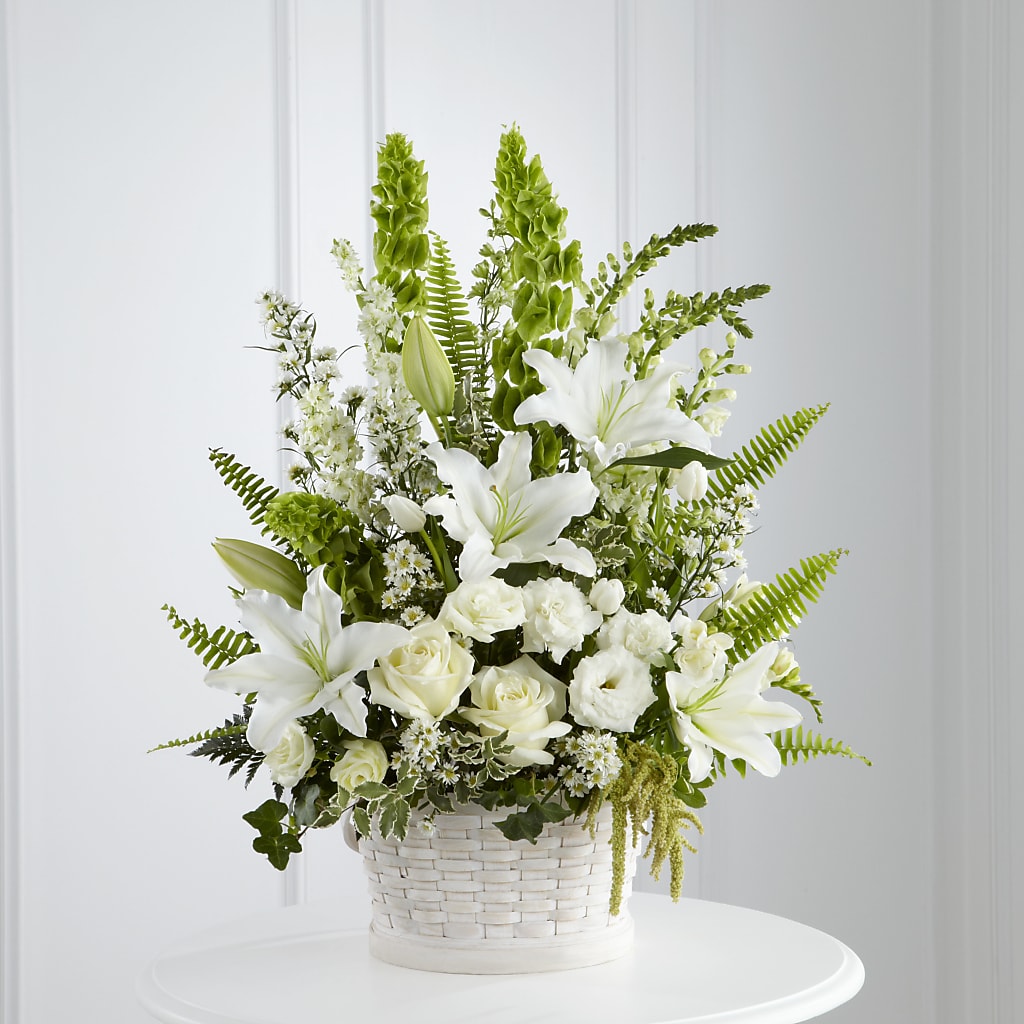 In Our Thoughts Arrangement – MILLER'S FLOWERS, Racine WI
