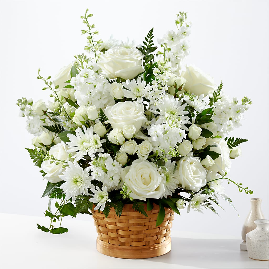 Heartfelt Condolences Arrangement – MILLER'S FLOWERS, Racine WI