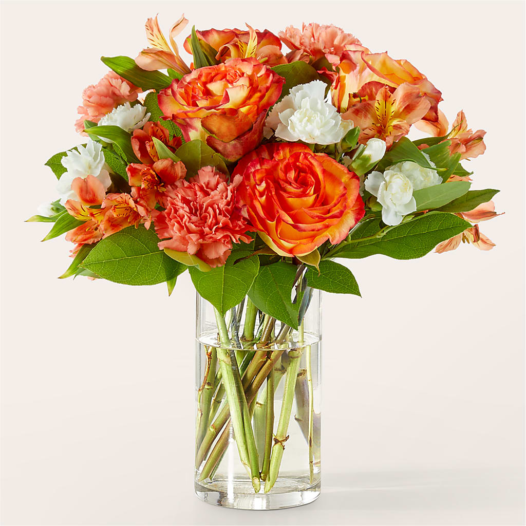 Apricot Glow Bouquet – MILLER'S FLOWERS, Racine WI