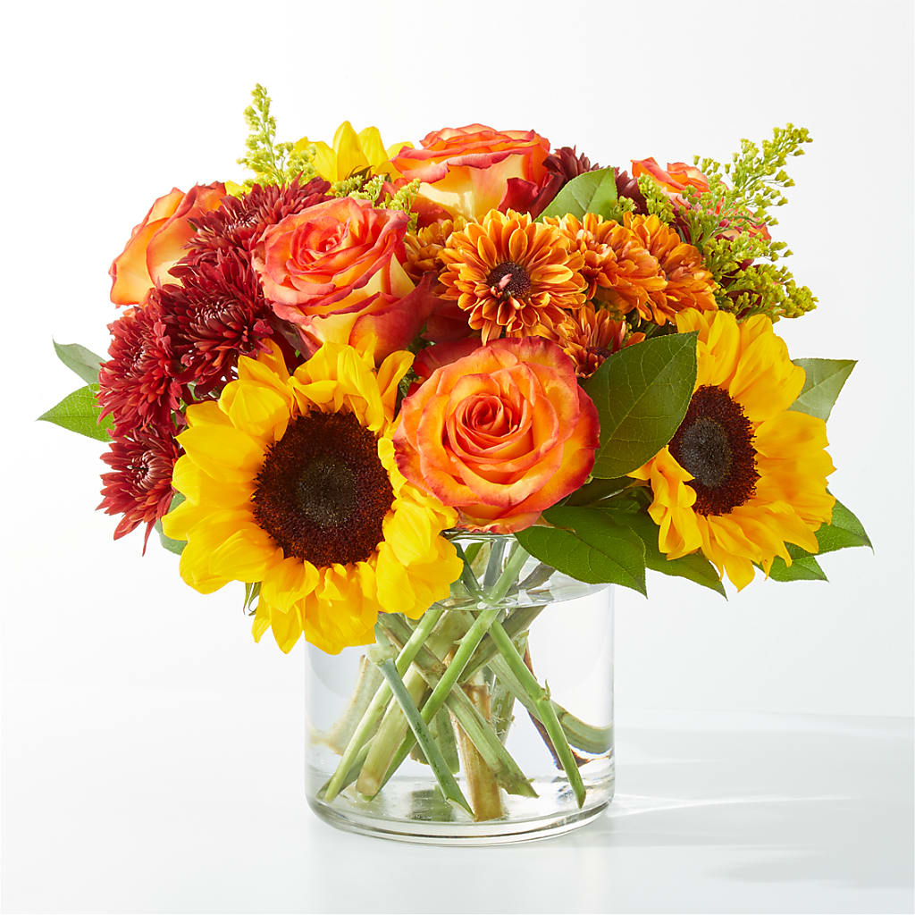 Flannel Scarf Bouquet – MILLER'S FLOWERS, Racine WI