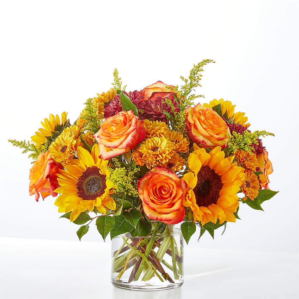 Flannel Scarf Bouquet – MILLER'S FLOWERS, Racine WI
