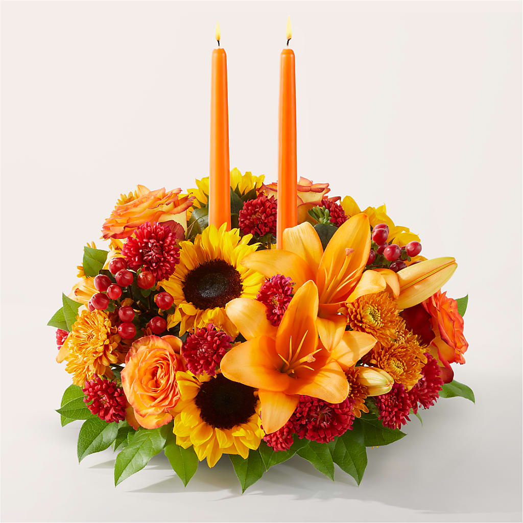 Grateful Centerpiece – MILLER'S FLOWERS, Racine WI