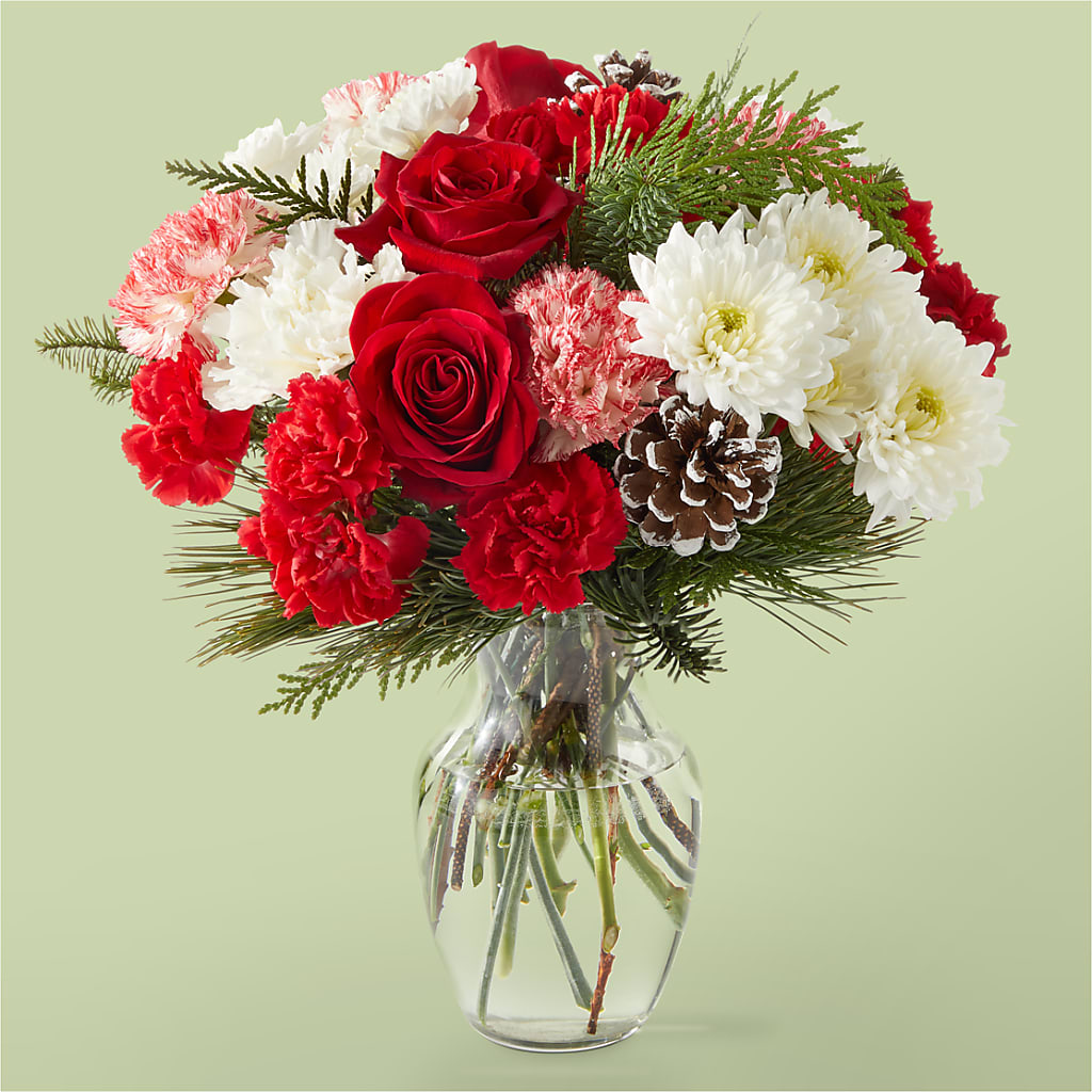 Candy Cane Lane Bouquet – MILLER'S FLOWERS, Racine WI