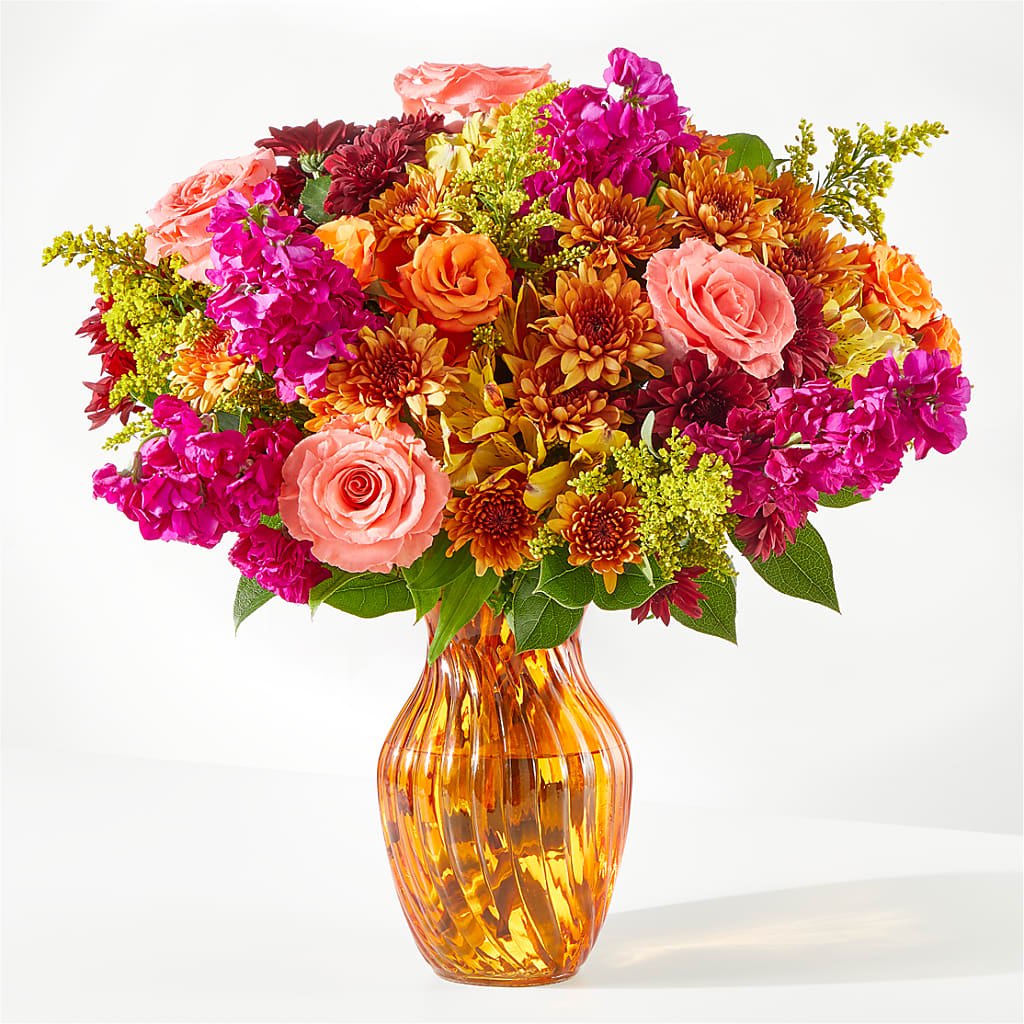Amber Muse Bouquet – MILLER'S FLOWERS, Racine WI