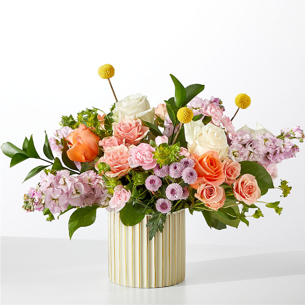 French Market Bouquet with Ivory Vase – MILLER'S FLOWERS, Racine WI